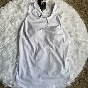 Spyder Active Tank Top White Womens Size Large NEW with FLAW